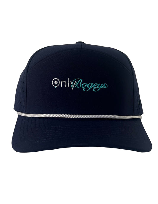 Navy & Blue Rope SnapBack